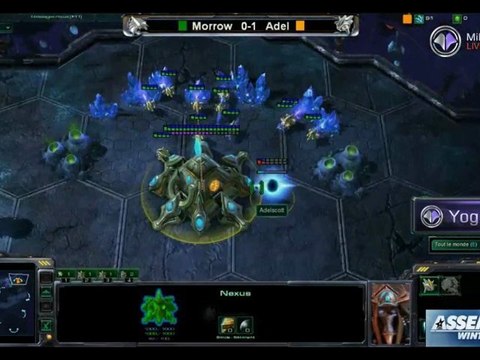 Match SC2 : Adel (P) vs Morrow (Z) Game 2