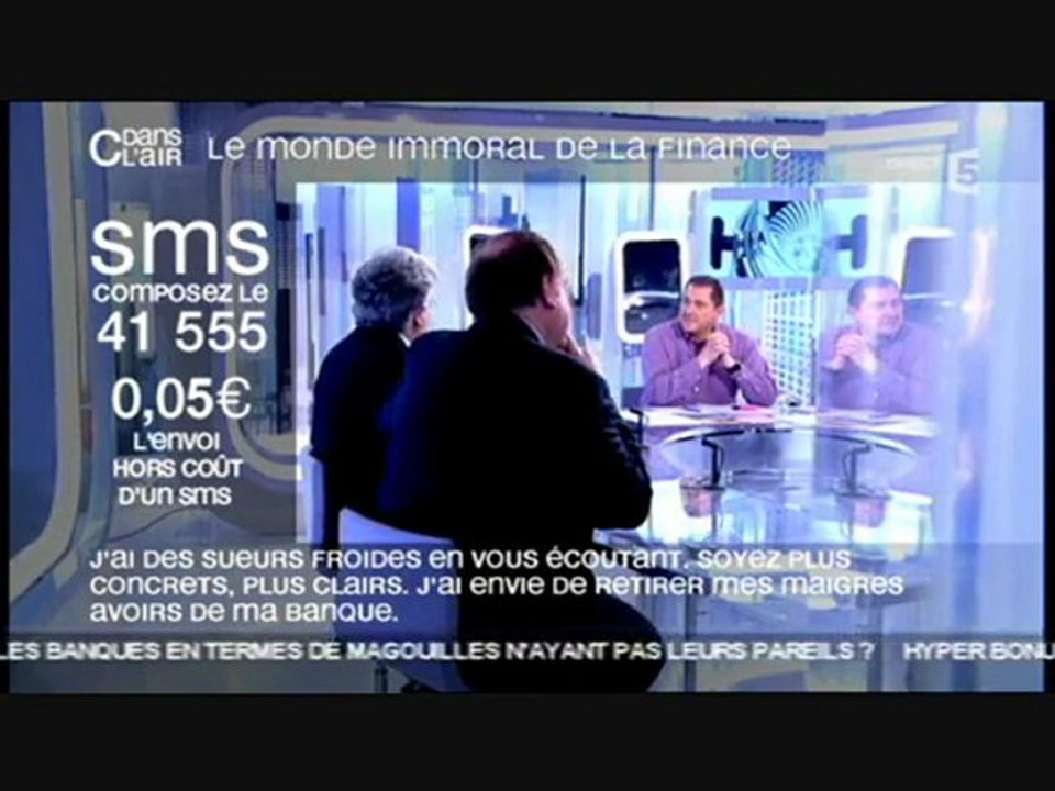 Cdanslair - Le monde immoral de la finance - 4sur4