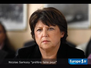 Sarkozy veut "faire peur aux Français"