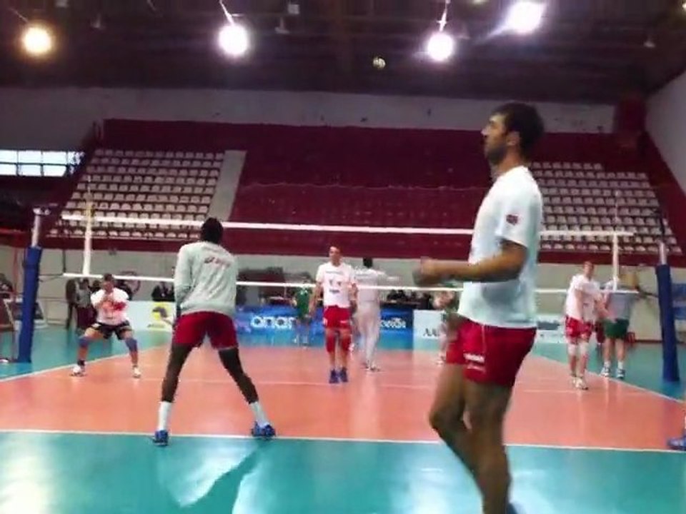 Ολυμπιακός - Παναθηναϊκός Ζέσταμα