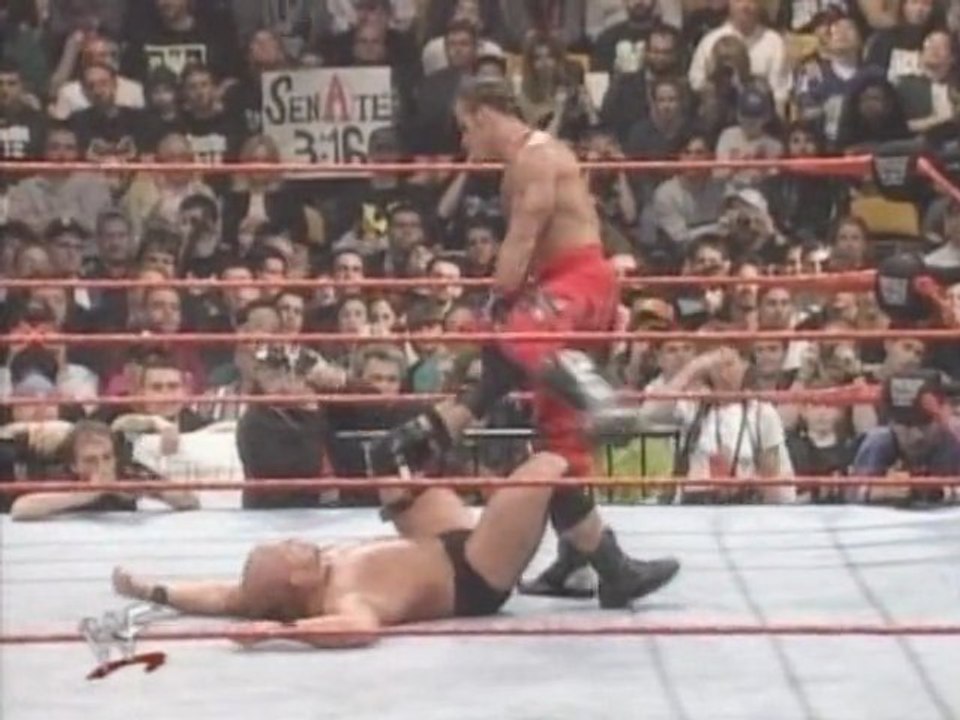 Stone Cold vs. Shawn Micaels 03/29/98 (2/3)