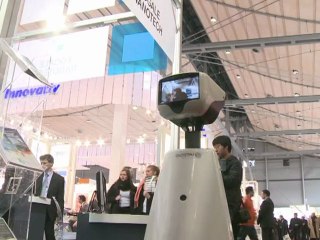 Un robot mobile français au Cebit de Hanovre