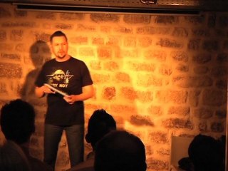 David Kolski 1er sketch sur scène - Paname Art Café