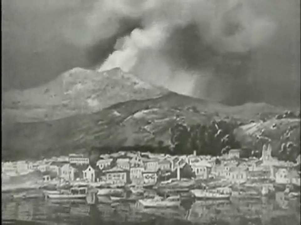 Éruption volcanique à la Martinique (1902) - Georges Méliès