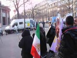 Liberté et paix en Iran : Manifestation du 2 mars 2011 Paris