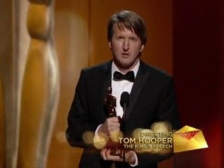 Tom Hooper wins 'Best Directing' for "The King's Speech"