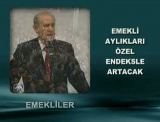 MHP 2011 Seçim Beyannamesi - Emekliler (ForumAsilTurk)