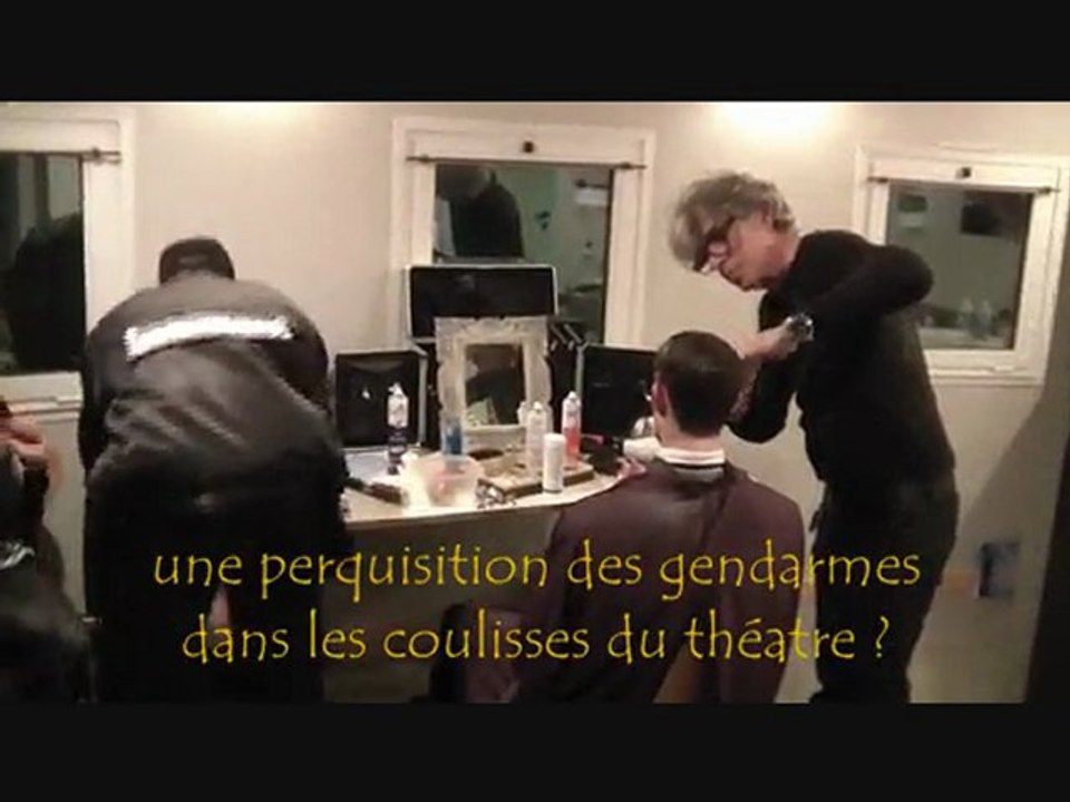 les coulisses du théatre Zig-Zag de Rougé