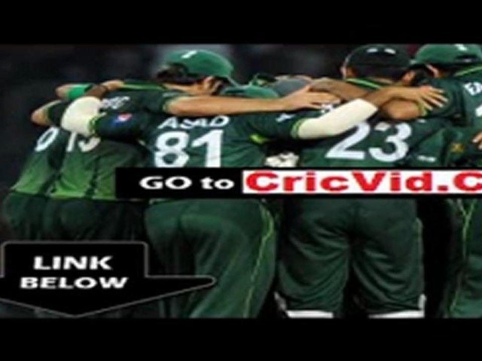 Pakistan vs Canada Cricket World Cup 2011 Live Streaming