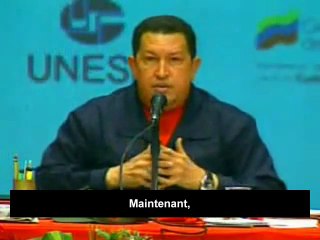 Chavez, la situation en Libye et l'Empire