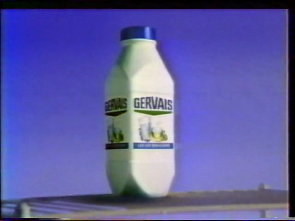 Publicité Lait Gervais 1992