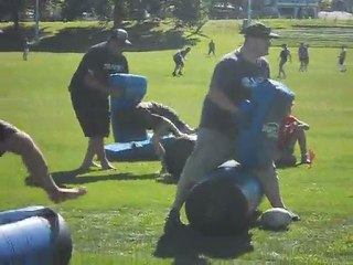 lucas 1st rugby training