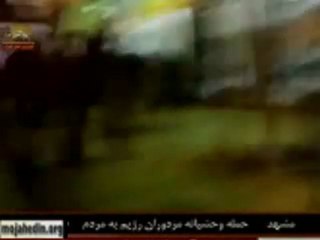 حمله مزدوران رژیم به مردم در مشهد ـ 10اسفند1389