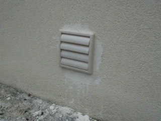 évacuation sèche-linge