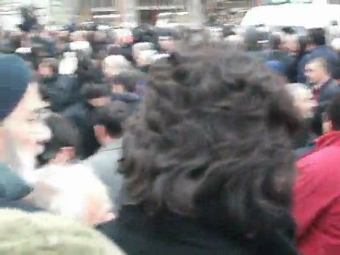 Erbakan Hocamıza Hacı Bayram Camiinden Veda