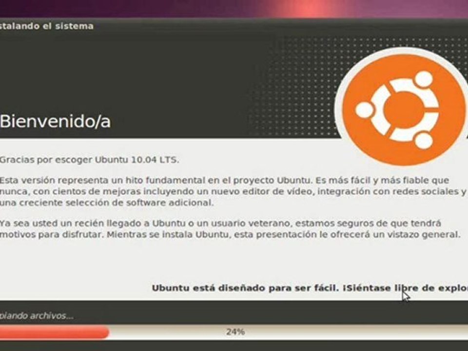 instalacion ubuntu