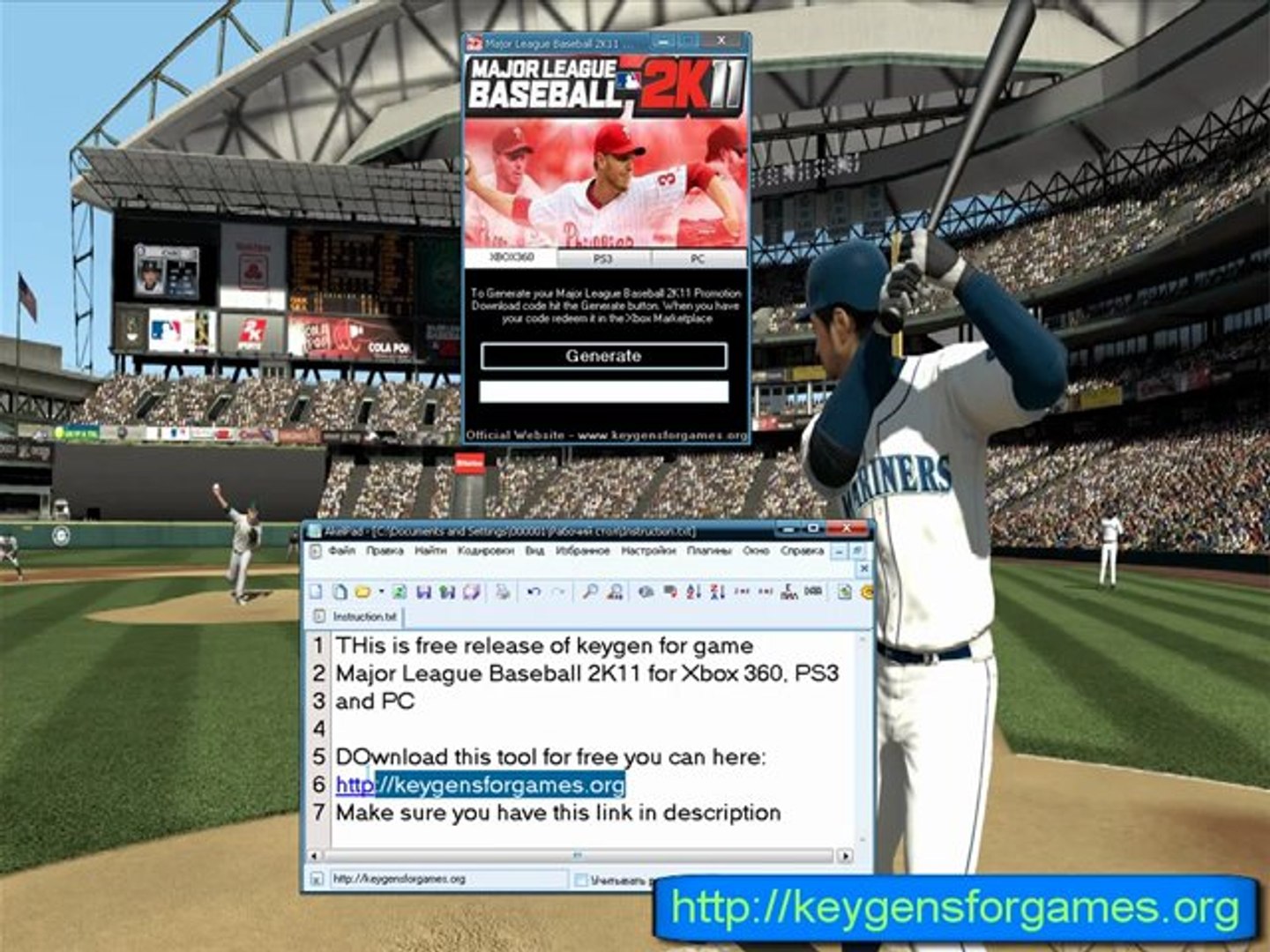 Major League Baseball 2K11 Redeem codes + Full PC Game – Видео Dailymotion