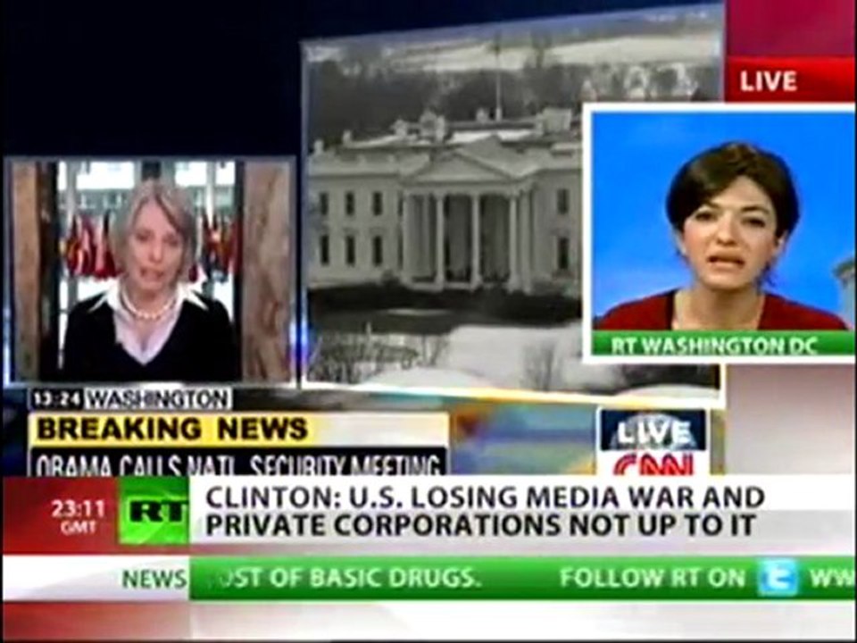 Hillary Clinton: "We are losing the global information war"
