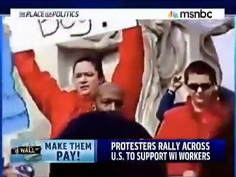 MSNBC: la journée de mobilisation de US Uncut #226demo