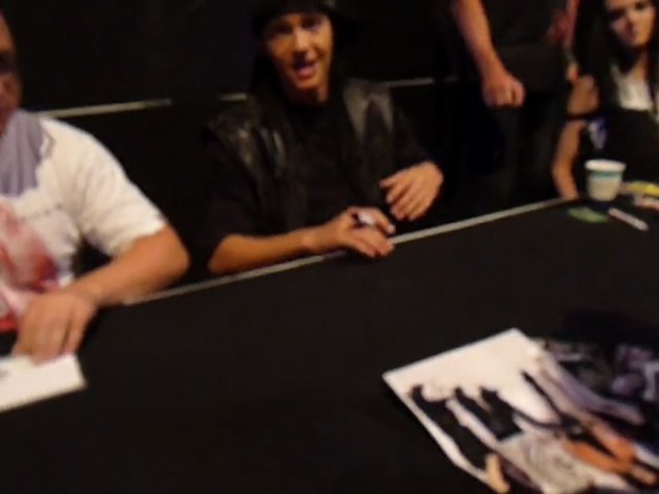 Tokio Hotel @Cologne - Dédicace - 27/08/09