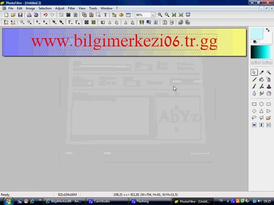 Photofilitre ile Logo Yapmak