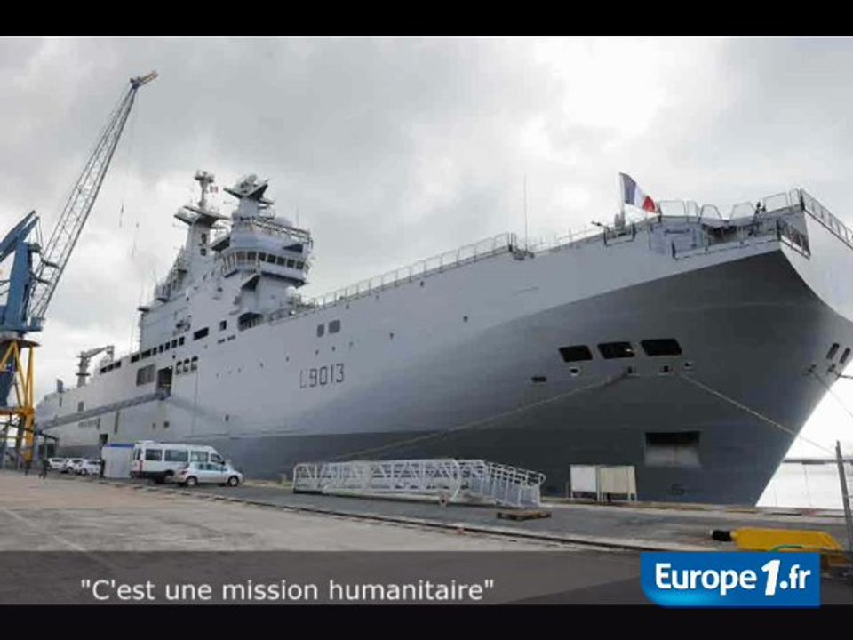 "C'est une mission humanitaire"