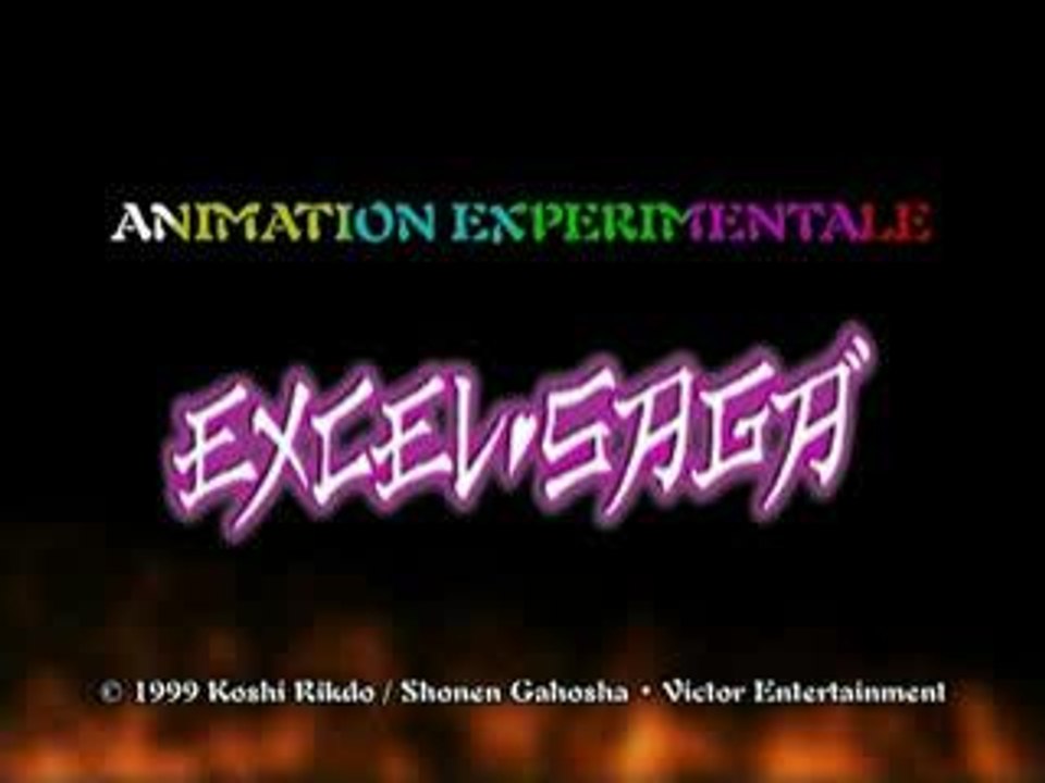 excel saga 1er générique début