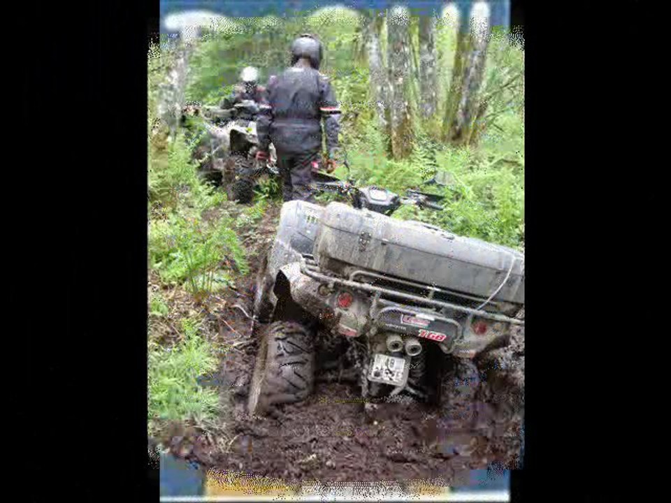 compilation quad,rando , chute, bonheur, partage,delire,amitier