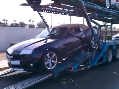 2011 Chevy Camaro Convertible arrives at Courtesy