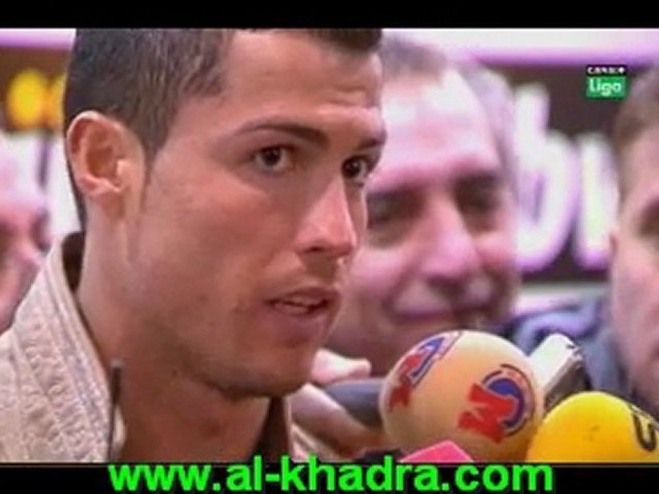 Real 7-0 Malaga (Reactions de ronaldo ,03-03-2011)