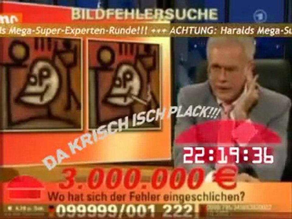 Harald Schmidt verarscht Jürgen Milski von 9live