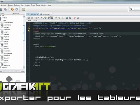 Exporter des données pour les tableurs depuis PHP