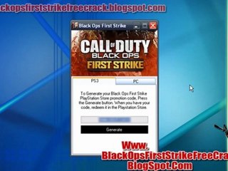 Call of Duty: Black Ops First Strike PS3 Download Codes