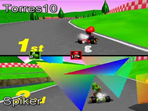 Jeu en reseau - Finale Mario Kart 64 (Tournoi n°21) (N64)