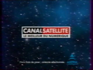 Publicité Canal Satelite 1998