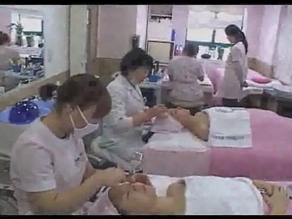skin care process by Park 's water therapy