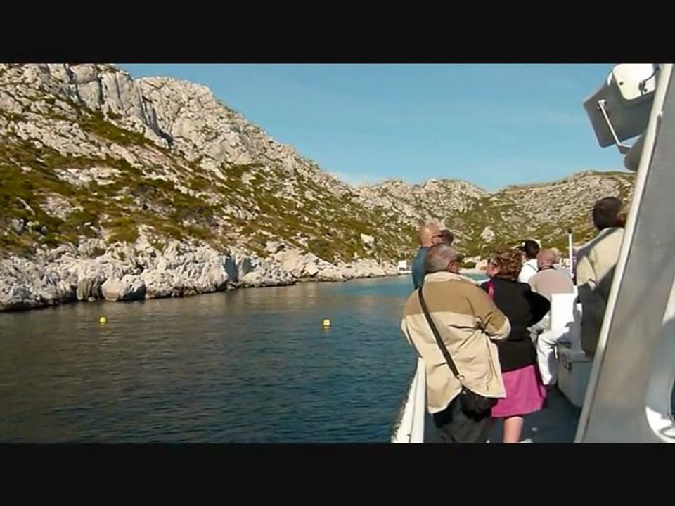 Les calanques par la mer _