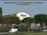 Démolition des Caves de la ville de Béziers en Languedoc