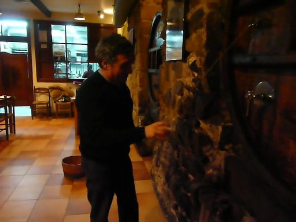 Soirée dans une cidrerie espagnole