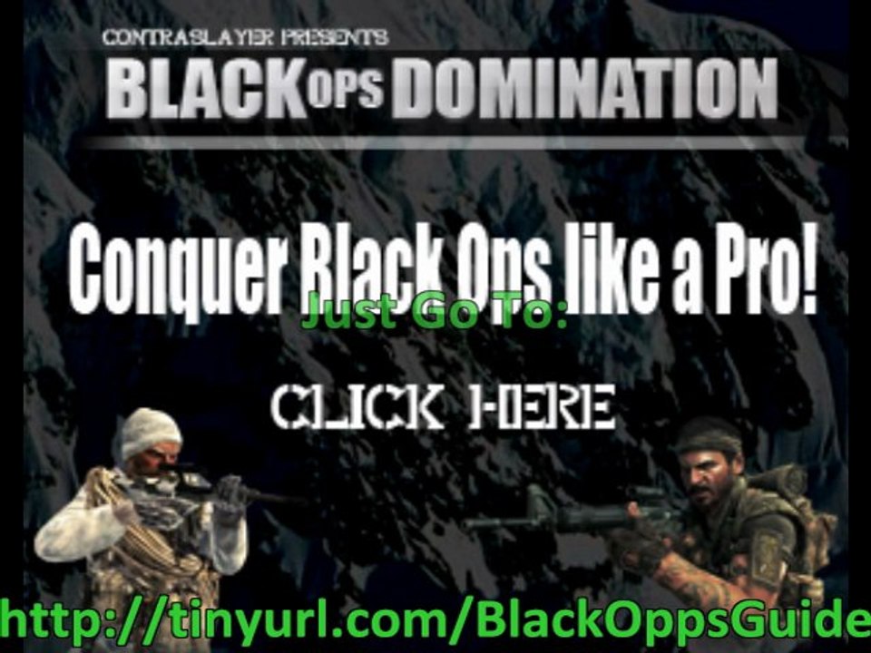 Black Ops Walkthrough
