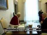 Benedict al XVI-lea l-a primit pe preşedintele Islandei