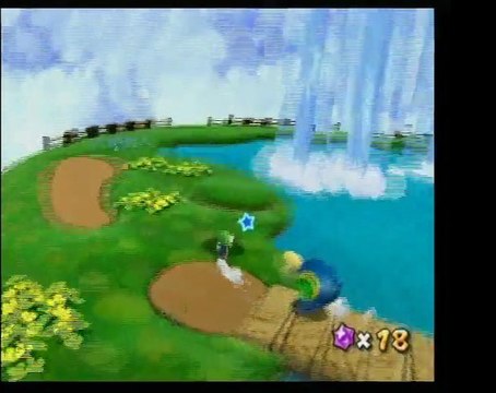 Super Mario Galaxy - Plage saladier - Etoile secrète