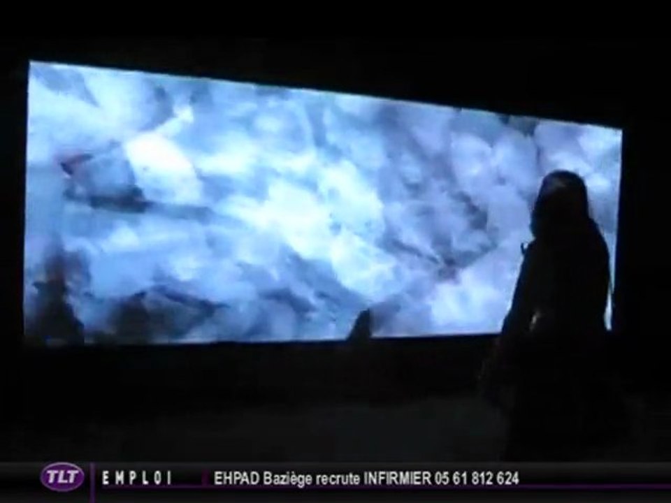 Exposition interactive d'arts numériques au TNT