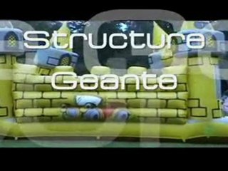 video chateaux gonflables