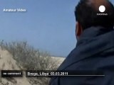 Fighting scenes in Libya's Brega - no comment