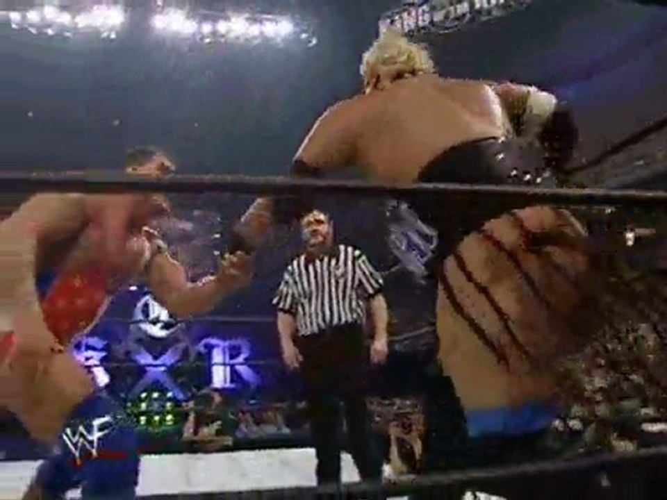 WWF KOTR2000 Final Kurt Angle vs Rikishi