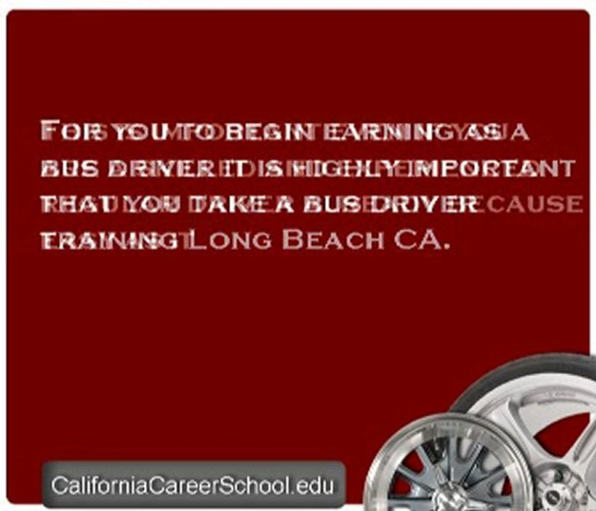 Bus Driver Training Longbeach CA