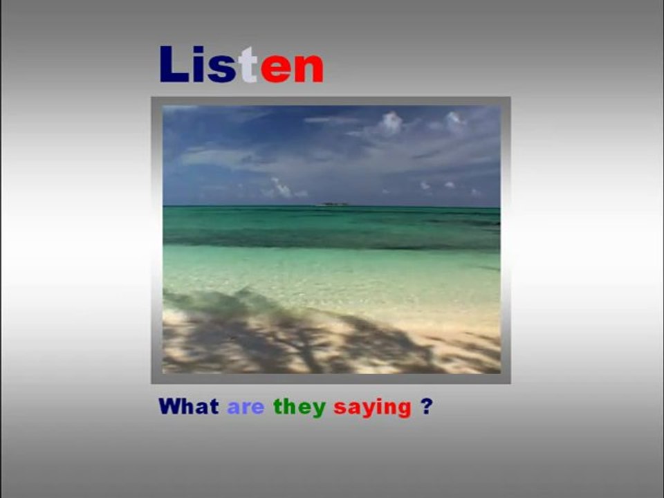 Listening  understanding