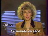 La Speakerine Evelyne Dheliat 19 Novembre 1988 TF1