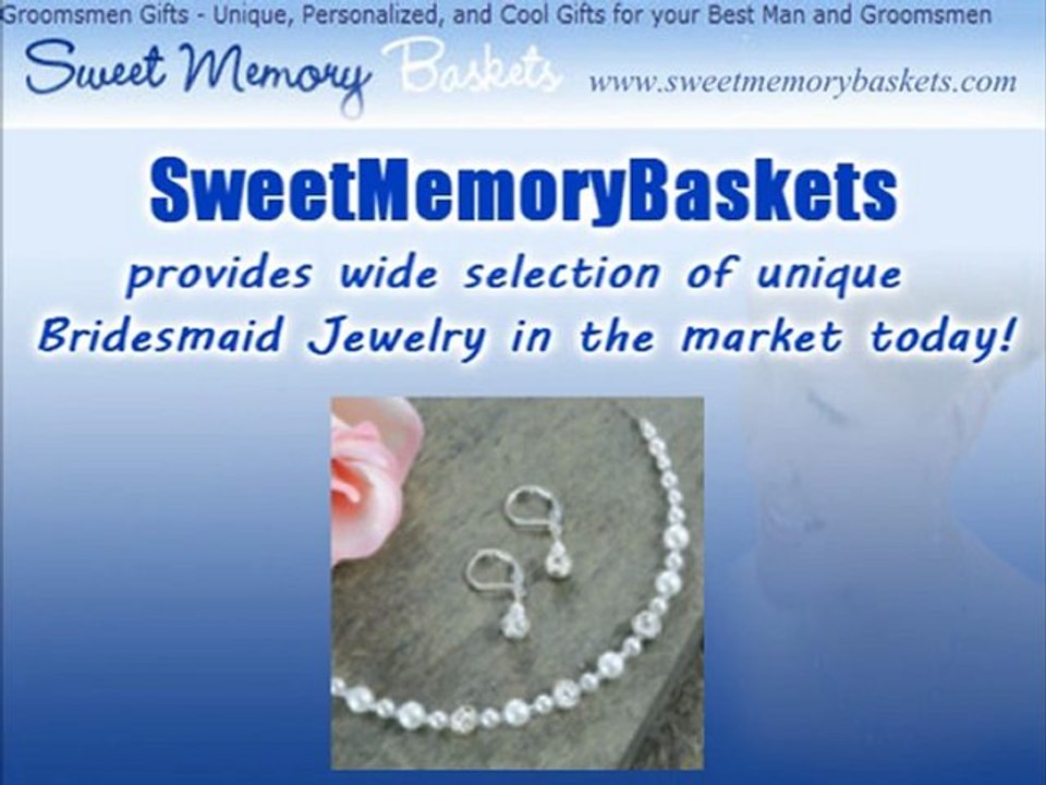 Unique Bridesmaid Jewelry For Your Wedding Day